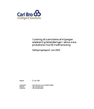 Carl Bro vurdering af overholdelse af miljøregler relateret til gyllehåndteringen